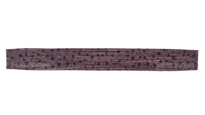 Dark Brown Speckled Silicone Skirt Tab – Polka Dot Dalmatian Series (8825-562)