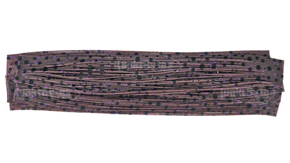 Dark Brown Speckled Silicone Skirt Tab – Polka Dot Dalmatian Series (8825-562)