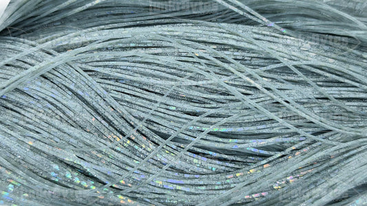 Silver Hologram Silicone Skirt Tab – Plasma Series (8850-003)