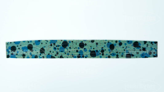 Dark Watermelon / Red Flake Silicone Skirt Tab with Flake – Crawfish Pattern for Bass (8852-205)