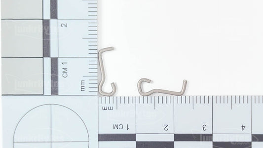WEY-525 stainless steel underspin wire form with blade attachment loop for Do-It HHU-5-A and HHU-4-LA jig molds.